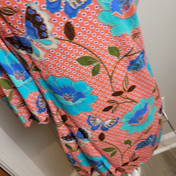 Willy Jay's Mini Floral One Shoulder Dress Med - Picture 8 of 11